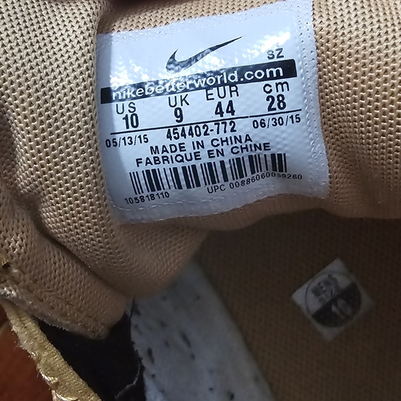 Nike Air Nevitz 6 454402 - 772 Size 10 - Picture 3 of 5